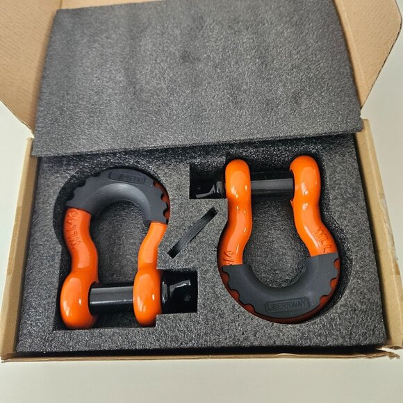 LIBERRWAY Shackles 3/4" (2 Pack) D Ring Shackle Rugged Off Road Shackles - Picture 8 of 10